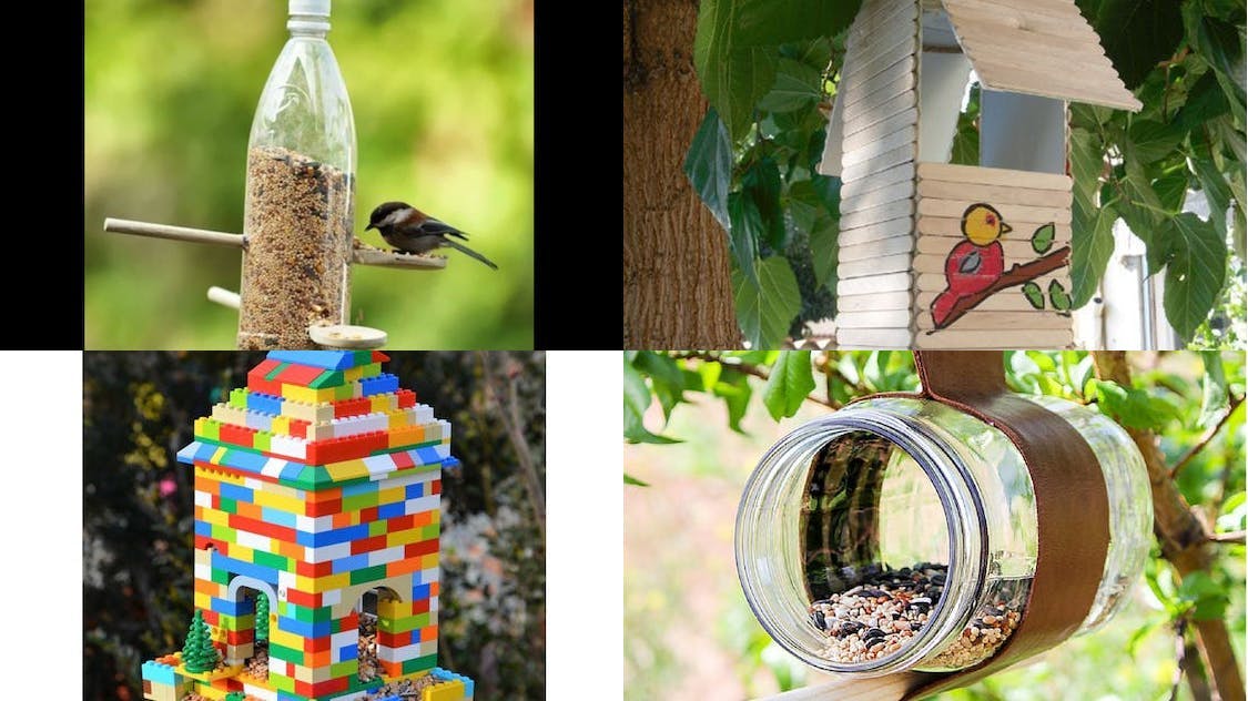 Enfant Activité Nest Box En Forme De Pour Jardin Oiseaux Auto Assemblage Forme À faire soi-même